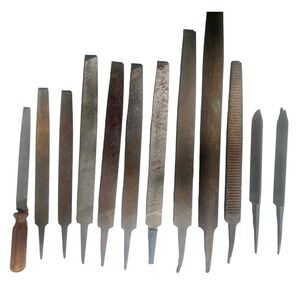 Vintage Nicholson Delta Master Mechanic Hand Files Tool Lot USA Metalworking